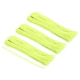 thumbnail image 1 of Uxcell 30CM/12Inch Pipe Cleaners, 300 Pack Flexible Chenille Stems for DIY Art Creative Crafts, Light Yellow, 1 of 6