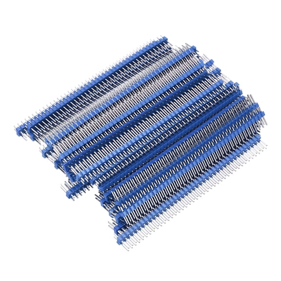 30PCS 40Pin PCB Screw Terminal Block Connector, 2.54mm Double row PCB Terminal Block Blue