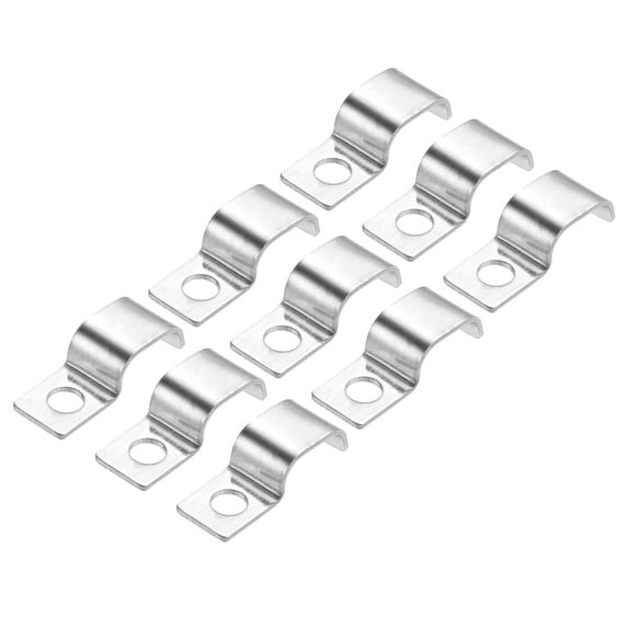 Uxcell 30Pack Pipe Strap 304 Stainless Steel Pipe Support Strap Fit for 1/2in(12mm)