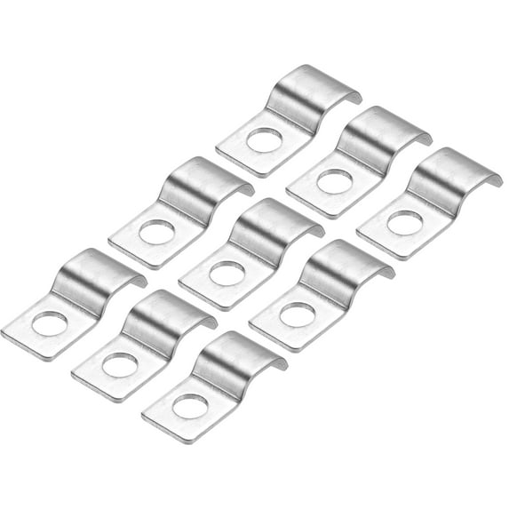 Uxcell 30Pack Pipe Strap, 304 Stainless Steel Pipe Support Strap Fit for 5/16in(8mm)