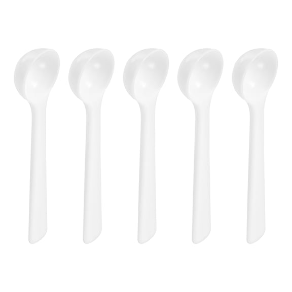 Uxcell 30Pack Plastic Measuring Spoons Powder Scoops Spoon Kitchen Spoons, 1g White