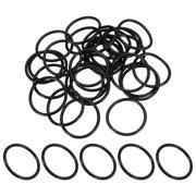 Uxcell 30Pcs AS-123 O-Rings, Nitrile Rubber O-Rings 1-1/4" ID 1-3/8" OD 3/32" Width for Faucet Plumbing Machine Sealing Automotive Repair, Tail Cap Assembly, 70 Durometer, Black