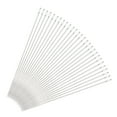 thumbnail image 1 of Uxcell 30Pcs Beading Needles Fine Thin Long Straight Sewing Embroidery Threads Stainless Steel 2.6 inch, 1 of 5