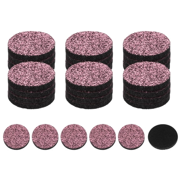 Uxcell 30Pcs Unscented Diffuser Refill Pads, 22mm / 0.87" Air Freshener Replacement Pad Essential Oil Diffuser Pad for Fragrance Home Car Air Freshener Clips, Sparkling Pink