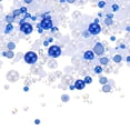 thumbnail image 1 of Uxcell 30g Mix Pearls and Rhinestones 3-10mm Resin Flatback Pearls Rhinestones and Half Pearl Blue White, 1 of 6