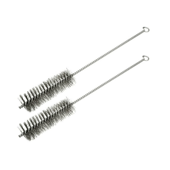 Uxcell 30mm Dia Stainless Steel Wire Tube Cleaning Brush 2 Pack
