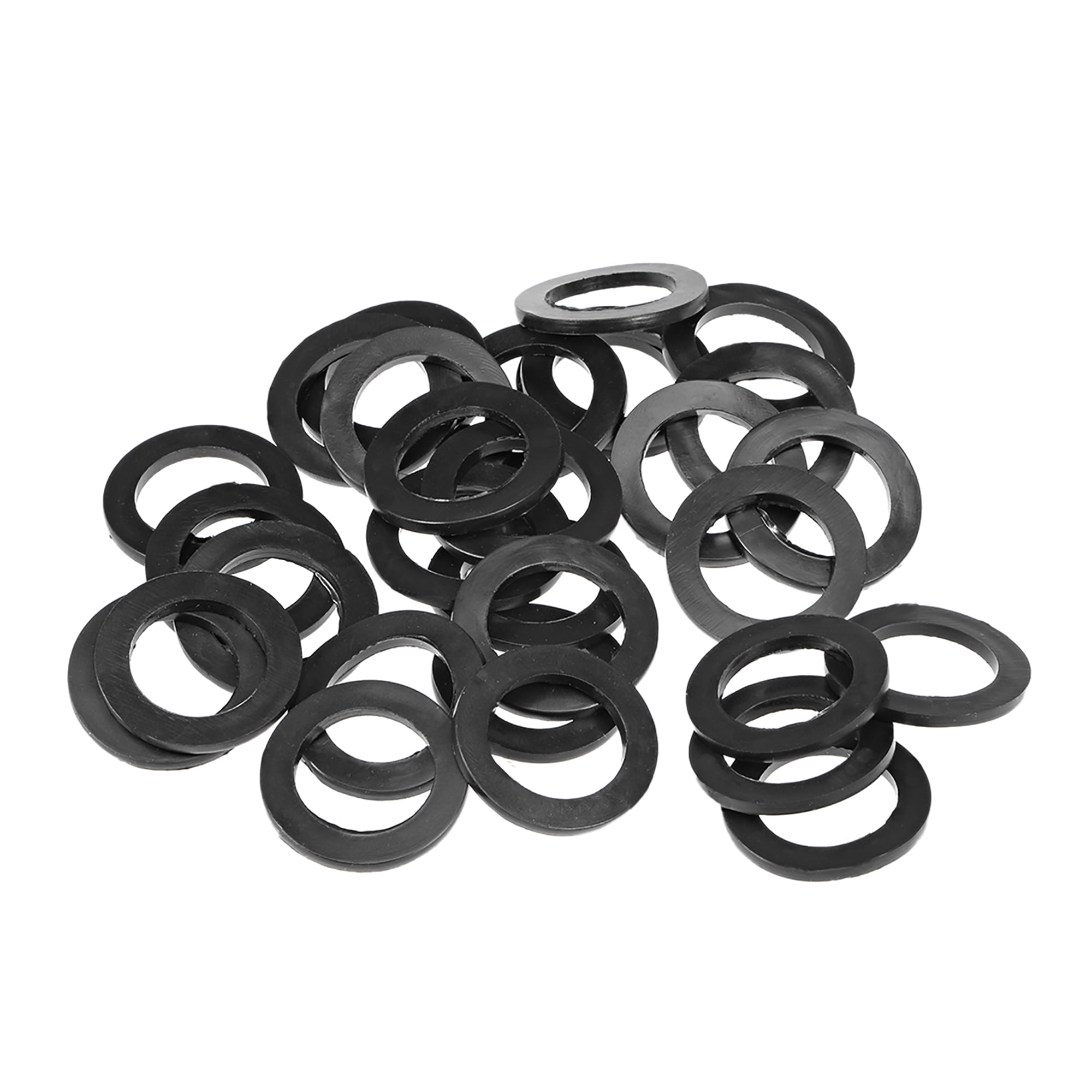Uxcell Rubber Flat Washers – 20mm ID, 30mm OD, 2.3mm Thick, 30-Pack - View #2