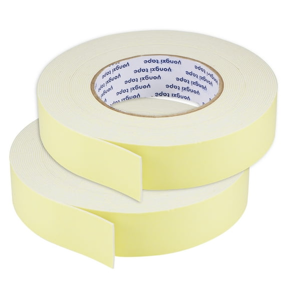 Uxcell 30mm Wide 1mm Thick 10m Long Self Adhesive EVA Sealing Foam Tape 2 Count