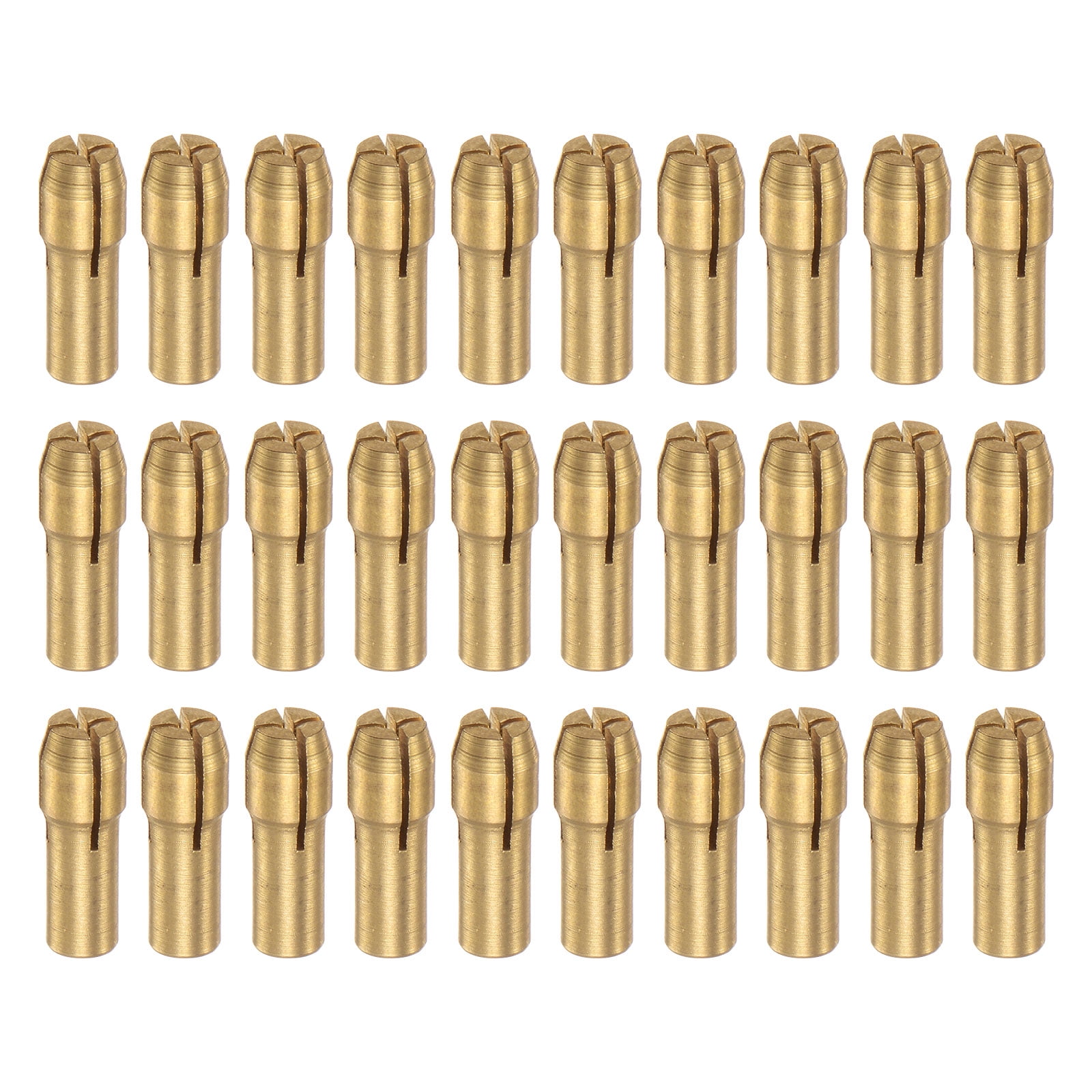 Uxcell 30pcs 0.8mm Brass Drill Chucks Collet Bit Sets for Rotary Tools ...
