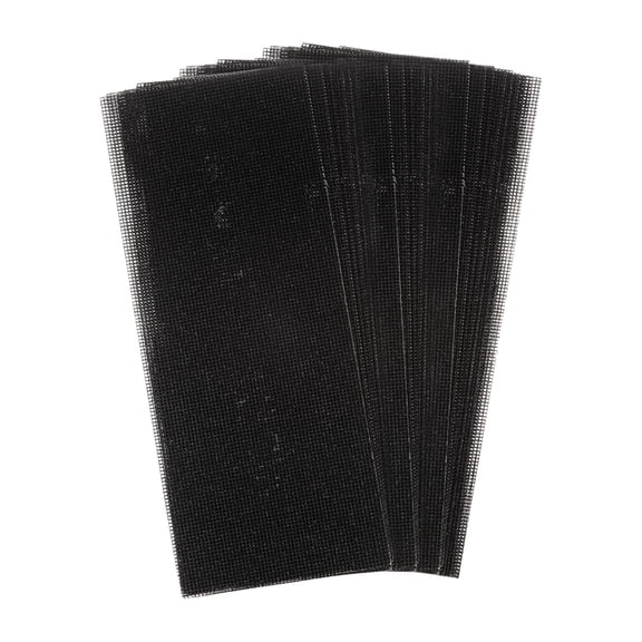 Uxcell 30pcs 120 Grits Mesh Sanding Screen Sheets 4-1/2" x 11" Wet or Dry Sandpaper Pads for Wood Metal Automotive