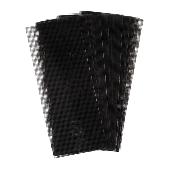 Uxcell 30pcs 500 Grits Mesh Sanding Screen Sheets 4-1/2" x 11" Wet or Dry Sandpaper Pads for Wood Metal Automotive