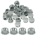 thumbnail image 1 of Uxcell 30pcs Nylon Hole Plugs,3/5"(16mm) Round Drill Screw Hole Plugs Covers, Dark Gray, 1 of 7