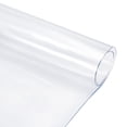 thumbnail image 1 of Uxcell 31.5x51.2" Table Protector, PVC Rectangular Waterproof Round Corner Design Placemat Desk Pad Mat, Clear, 1 of 5