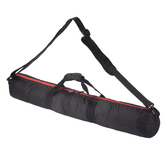 Uxcell 31 Inch Tripod Monopod Case Bag - Nylon Folding Chair Storage Bag Camping Bag Replacement Tripod Carrying Case with Shoulder Strap for Outdoor Travel Camping, Black Red
