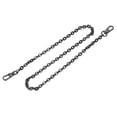 thumbnail image 1 of Uxcell 31"x0.24" Purse Chain Strap, Purse Handle Shoulder Bag Replacement Strap(Black), 1 of 5