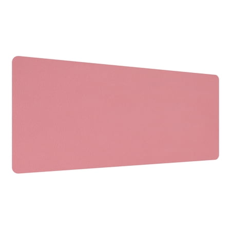 Uxcell 31"x16" Desk Mat Protector, Non-Slip Waterproof Mouse Pad Writing Mat for Office Home, Pink