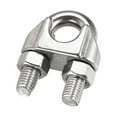 thumbnail image 1 of Uxcell 316 Stainless Steel Wire Rope Clip Clamp for 16mm Diameter Cable, 1 of 5