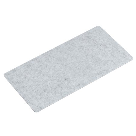 Uxcell 31x16" Desk Mat Protector, Dual Side Soft Smooth Mouse Pad Writing Mat, Gray