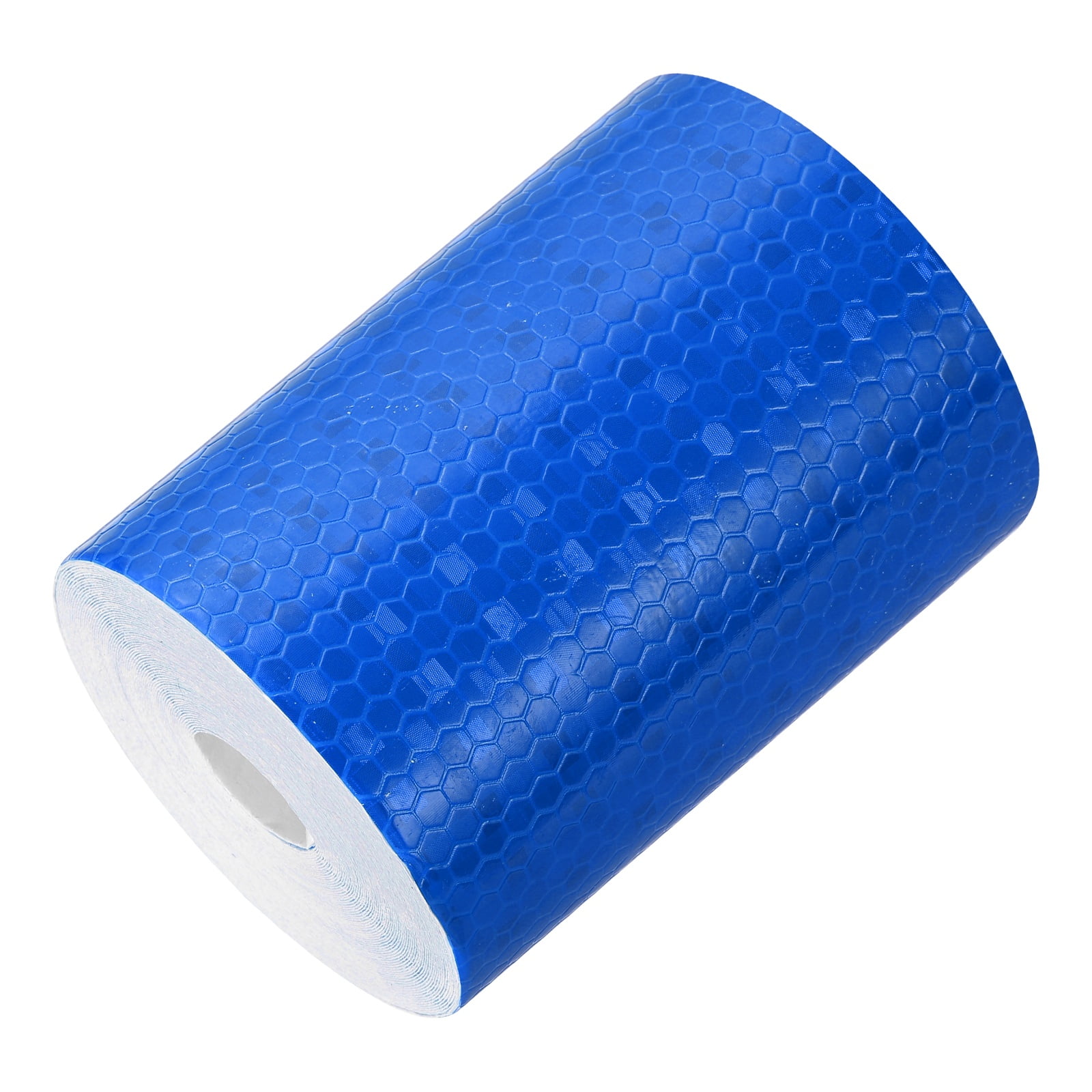 YELARXI Reflective Safety Tape - 10 Feet X 6 Inch, Red PVC, Strong Adhesive For Trailers, Trucks, Bikes