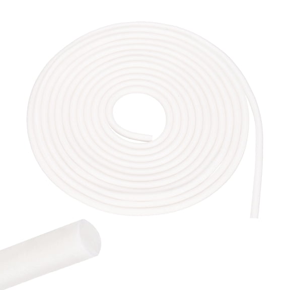 Uxcell 32.8 ft Backer Rod, 3/20 Inch Diameter Foamed Silicone Foam Caulk Saver, Weather Strip Seal for Sealing Concrete Gaps, Expansion Joints, Crack Filling, Doors, Windows, White