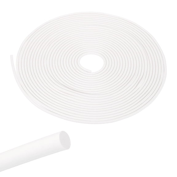Uxcell 32.8 ft Backer Rod, 4/25 Inch Diameter Foamed Silicone Foam Caulk Saver, Weather Strip Seal for Sealing Concrete Gaps, Expansion Joints, Crack Filling, Doors, Windows, White