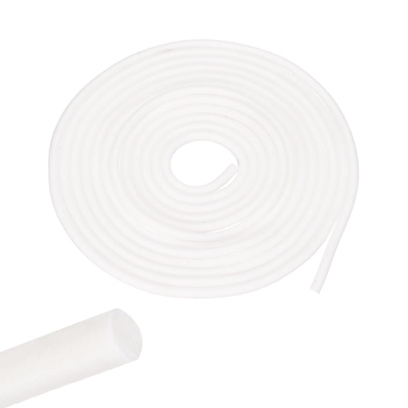 Uxcell 32.8 ft Backer Rod, 7/64 Inch Diameter Foamed Silicone Foam Caulk Saver, Weather Strip Seal for Sealing Concrete Gaps, Expansion Joints, Crack Filling, Doors, Windows, White