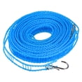 thumbnail image 1 of Uxcell 32.8ft Nylon Portable Clothesline Windproof Non Slip Washing Line, Blue, 1 of 5