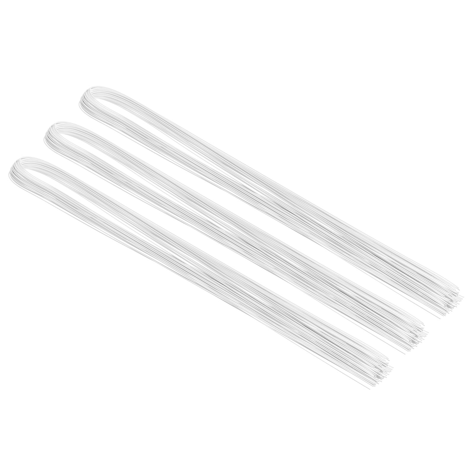 Uxcell 32 Inch 26 Gauge Paper Wrapped Floral Stem Wire Bouquet Stem