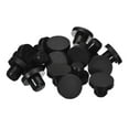 thumbnail image 1 of Uxcell 32 Pieces Black Rubber Stopper, 11mm Plug Holes for 10.5-10.8mm/0.41-0.43" Hole, 1 of 6
