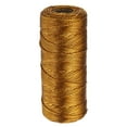 thumbnail image 1 of Uxcell 328 Feet/109 Yards Metallic Cord Gold Tone Twine 1.5mm Thread String for Crafts Gift Wrapping, 1 of 6
