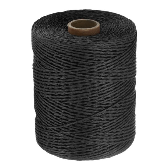 Uxcell 328 Yards Raffia Ribbon, 2mm Raffia Twine Wrapping Ribbon Paper String Craft Wire for Gift Wrapping DIY Projects Flower Bouquet Making Decoration, Black