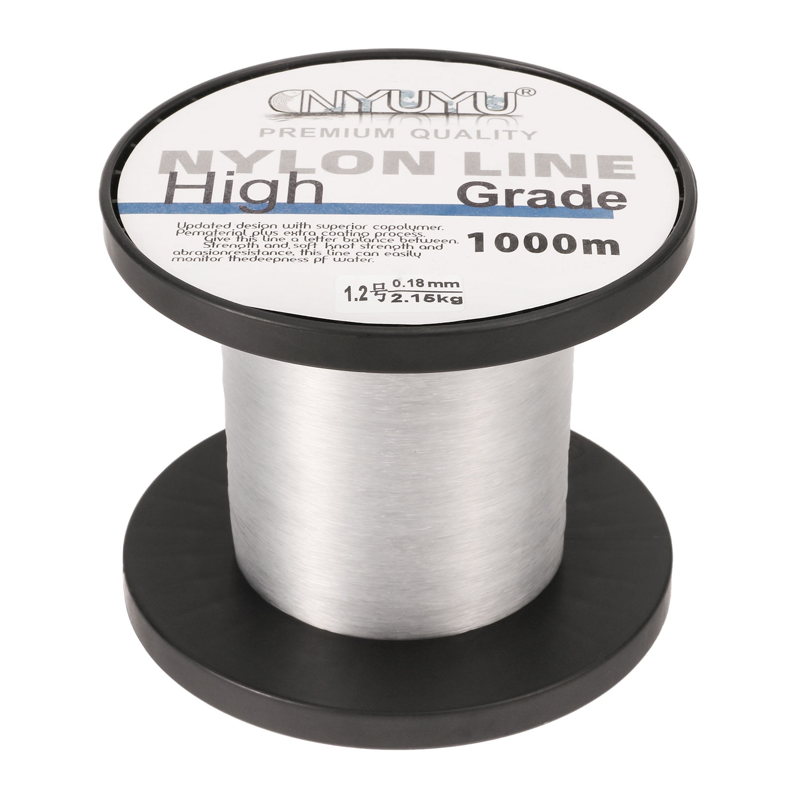 Uxcell 3281FT 5lb 1.2# Fluorocarbon Coated Monofilament Nylon