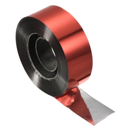 Uxcell 328ftx0.9" Repellent Ribbon Keep Away Bird Reflective Scare Tape, Red