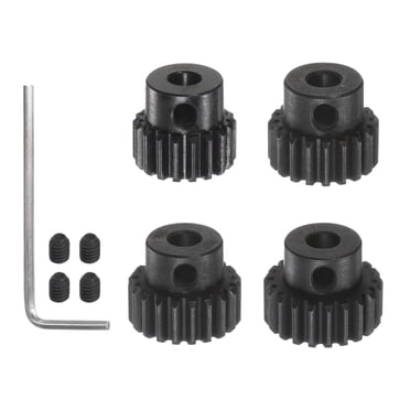 32P 54T Spur Diff Gear With 19T-21T Pinions For Slash 4X4