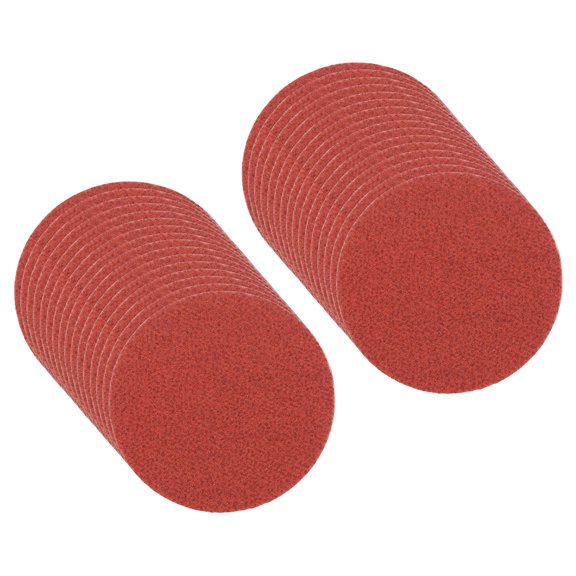 Uxcell 32Pcs Down Jacket Repair Patches, Self Adhesive Clothes Patch, Waterproof Jacket Repair Stickers for Tents, Sleeping Bags, Backpacking, Clothing, Coats, No Sew, Brick Red