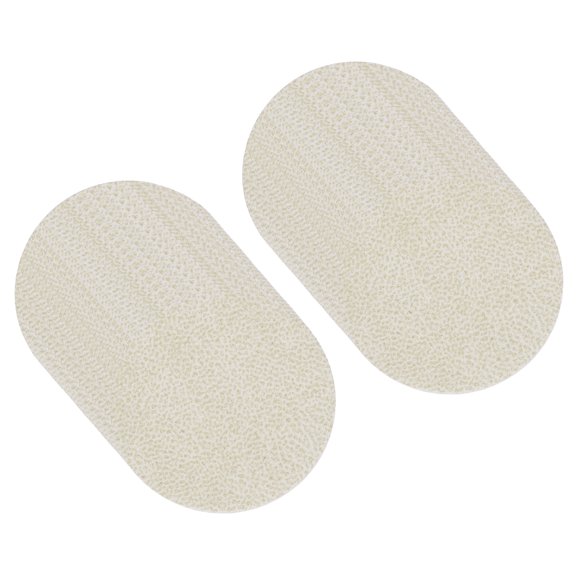 Uxcell 32Pcs Down Jacket Repair Patches, Self Adhesive Clothes Patch, Waterproof Jacket Repair Stickers for Tents, Sleeping Bags, Backpacking, Clothing, Coats, No Sew, Beige