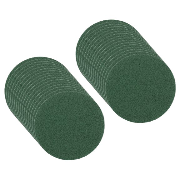 Uxcell 32Pcs Down Jacket Repair Patches, Self Adhesive Clothes Patch, Waterproof Jacket Repair Stickers for Tents, Sleeping Bags, Backpacking, Clothing, Coats, No Sew, Dark Green