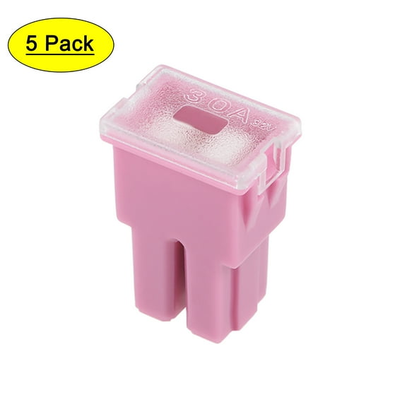 Uxcell 32V 30A Female Mini Cartridge Fuses J Case 5 Pack