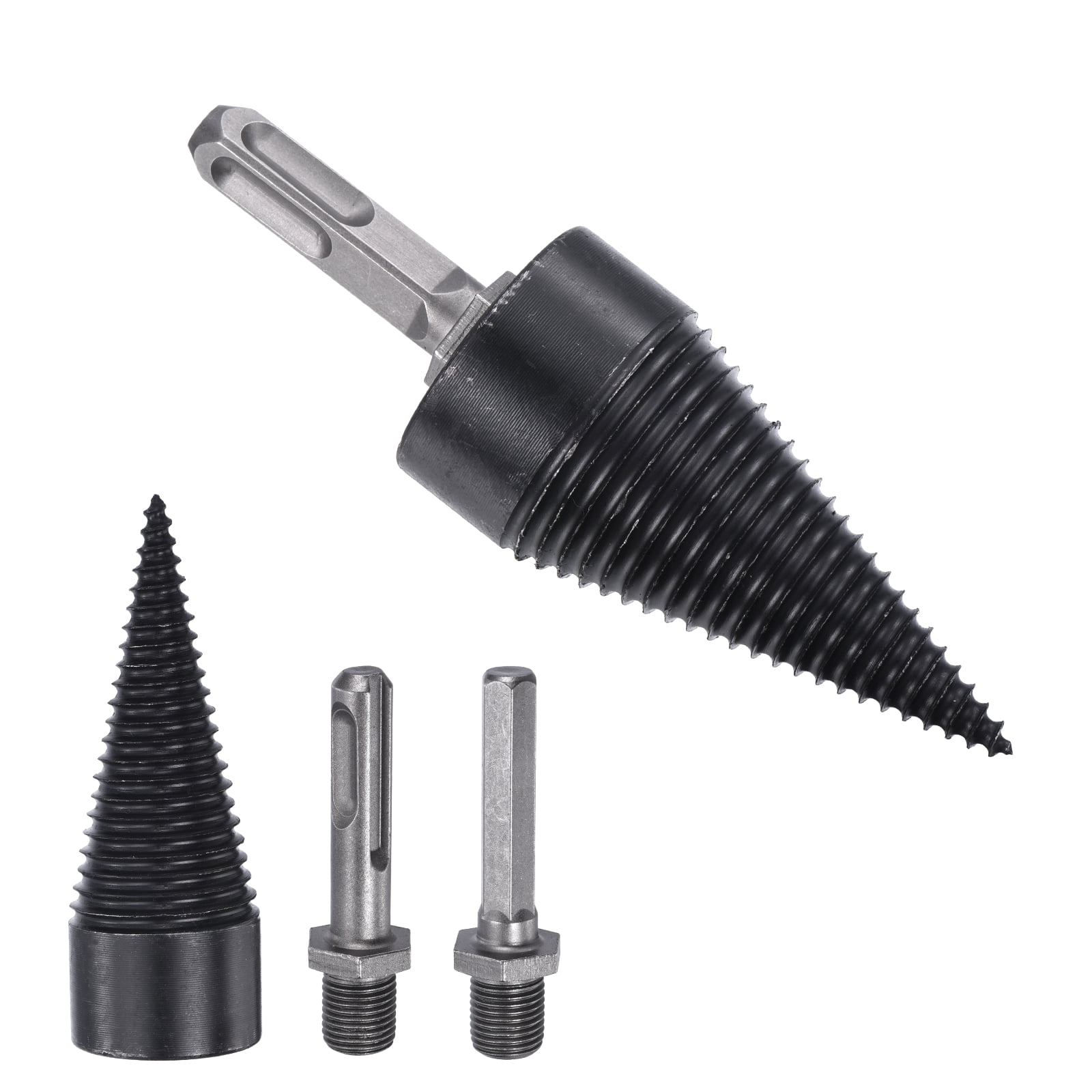 Uxcell 32mm/42mm Firewood Log Splitter Drill Bit Removable Electric ...