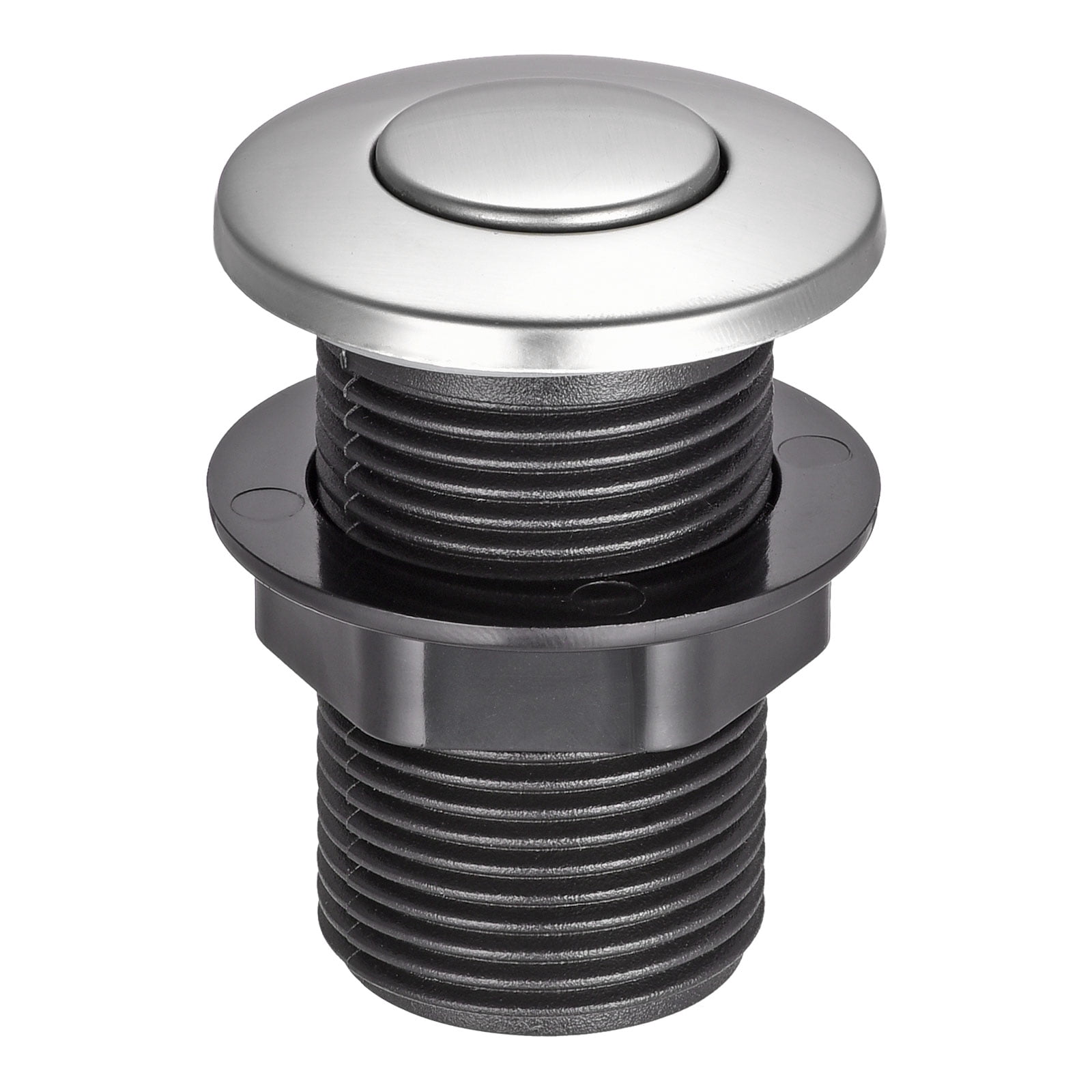 Uxcell 32mm Dia Garbage Disposal Air Switch Button 304 Stainless Steel ...