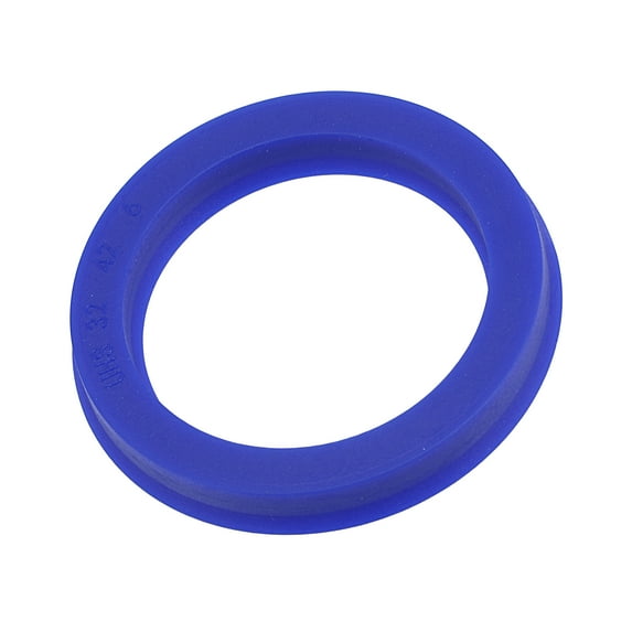 Uxcell UHS Type Radial Shaft Oil Seal for Industrial Hydraulic Cylinders Hoists PU Oil Seal Blue 1.26x1.65x0.24"