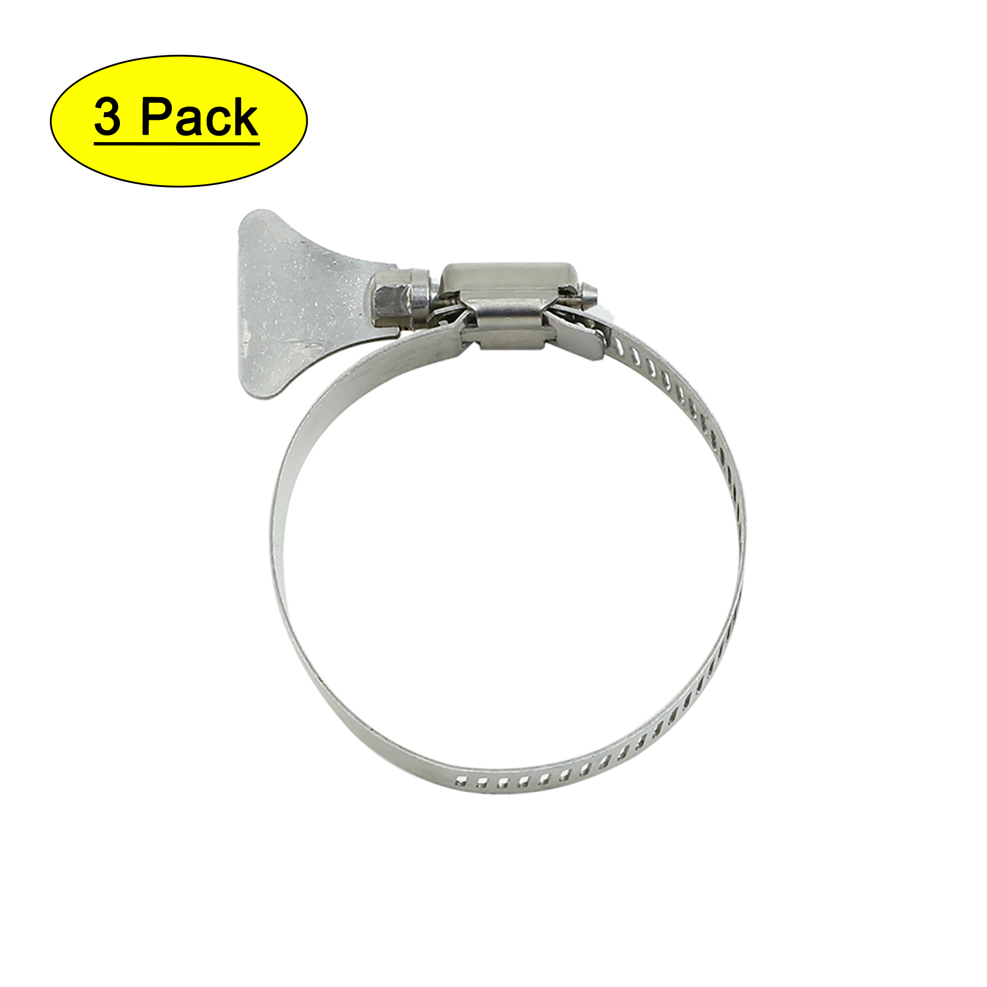 Lot De 10 Colliers De Serrage à Vis Sans Fin 33-57mm En Acier Inoxydable 316 - Pour Tuyaux Et Raccords