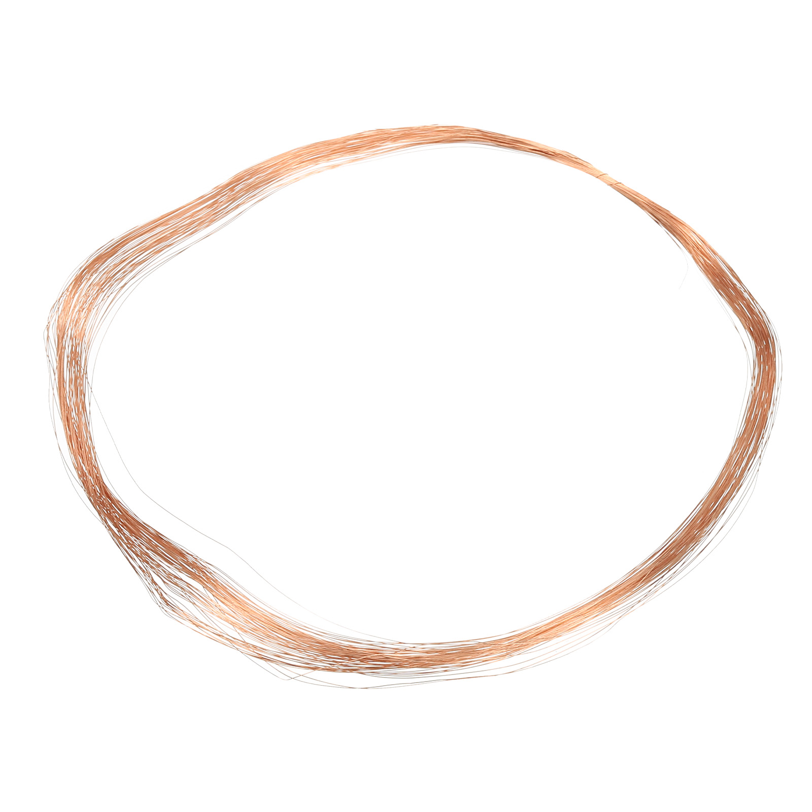 Uxcell 33 Feet Solid Bare Copper Wire 38 Gauge 99.9% Pure Copper Wire 0.1mm Dia Soft Beading Wire for Garden Branches
