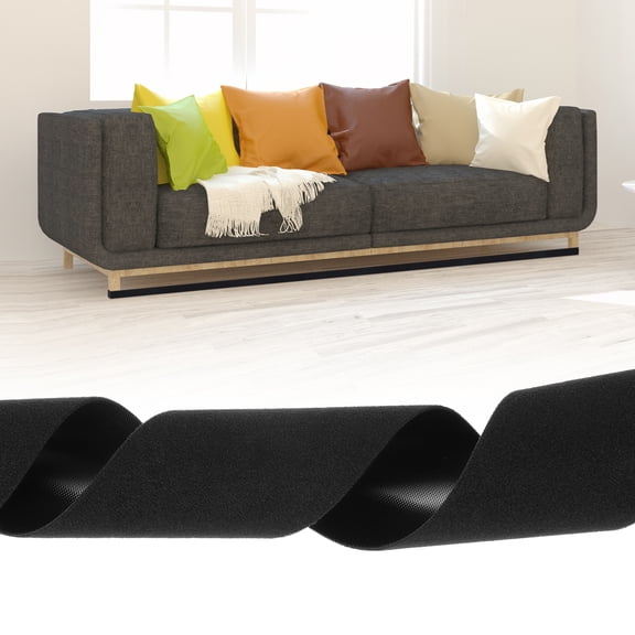 Uxcell 33 Feet x 3 Inch Under Couch Blocker, Nylon Under Furniture Blocker, Adjustable Gap Strap Barrier Prevent Things from Going Under Sofa Bed