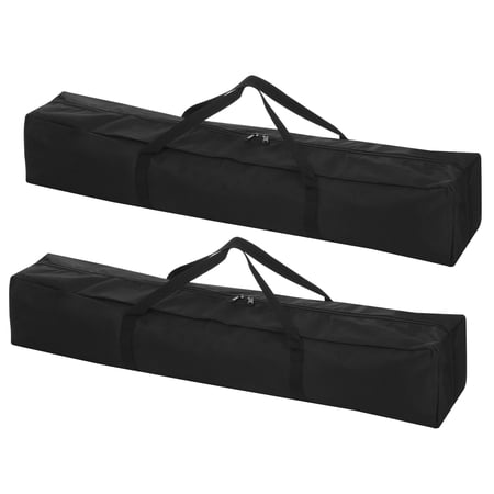 Uxcell 33" Nylon Camp Chair Replacement Bag Large Zippered Carrying Bag 2 Pack