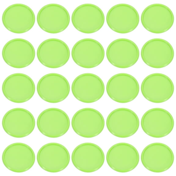 Uxcell 33 Pcs Discbound Expansion Discs, Green Round Shape, 1-1/2" OD and 0.2" Thick