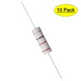thumbnail image 1 of Uxcell 10Pcs 5W 5 Watt Metal Oxide Film Resistor 330 Ohm ±5% Tolerance, 1 of 6