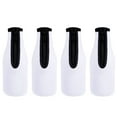 thumbnail image 1 of Uxcell 330ml to 350ml Neoprene Cooler Insulator Covers Beer Bottle Sleeves White 4 Pack, 1 of 5