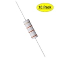 thumbnail image 1 of Uxcell 10Pcs 5W 5 Watt Metal Oxide Film Resistor Axile 33K Ohm ±5% Tolerance, 1 of 6