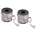 thumbnail image 1 of Uxcell 33ft 5mm Burlap Leaf Ribbon Artificial Vine Natural Jute Rope Twine, Light Purple 2 Roll, 1 of 6